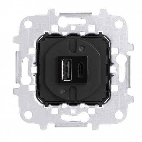Niessen 2CLA818510A1001 Cargador USB tipo A+C 18W 230V