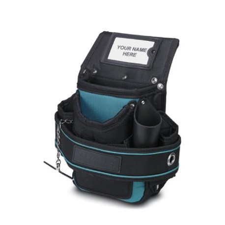 Phoenix contact TOOL-BELTPOUCH EMPTY CUS Tool belt pouch, unequipped, business card-sized marking la..