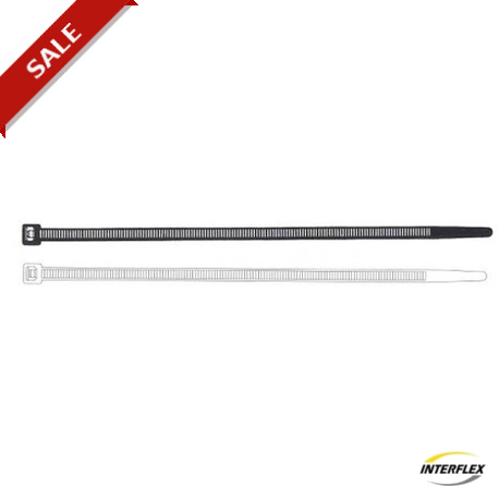 INTERFLEX 8319 8319 INTERFLEX BRIDEX CABLE TIE 370 X 4,8 mm BLACK PA