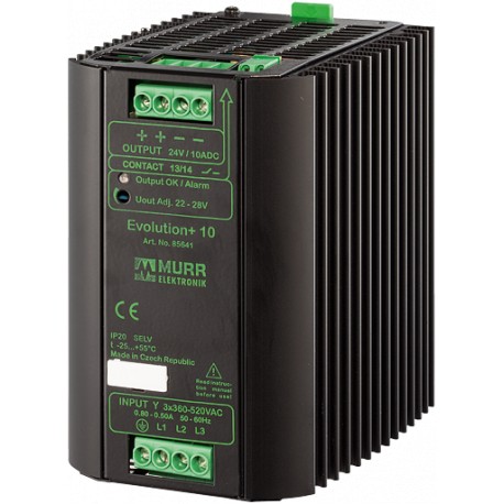 Murrelektronik 85009 EVOLUTION+ POWER SUPPLY 3-PHASE, Alarm Contact and varnished PCB