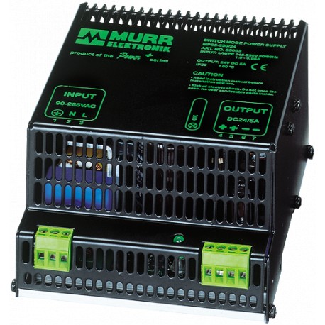 Murrelektronik 85053 MPS POWER SUPPLY 1-PHASE, IN: 90-265VAC OUT: 24V/5ADC