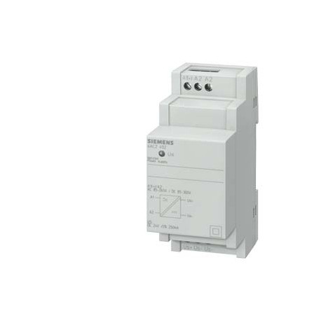 Siemens 4AC2402 Power supply unit for permanent load Primary 85..265 V AC, 85..300 V DC Secondary 24 V DC +-..