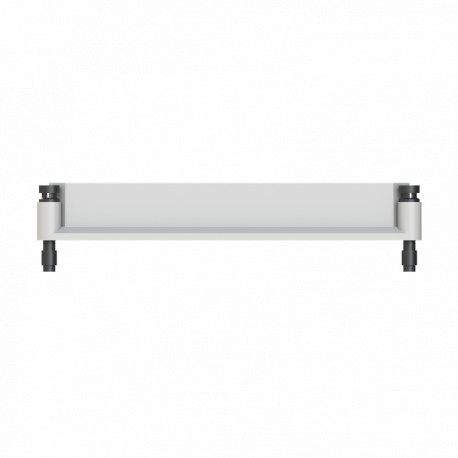 Abb 4TBO856027C0100 APO 41 polyester cover 300x300x45 opaque grey cover with fixing screws