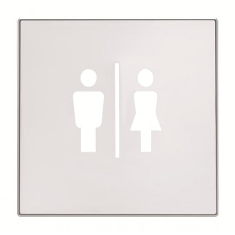 NIESSEN 2CLA858110A1001 2CLA858110A1001 8581.10 NIESSEN Tapa señalizador WC