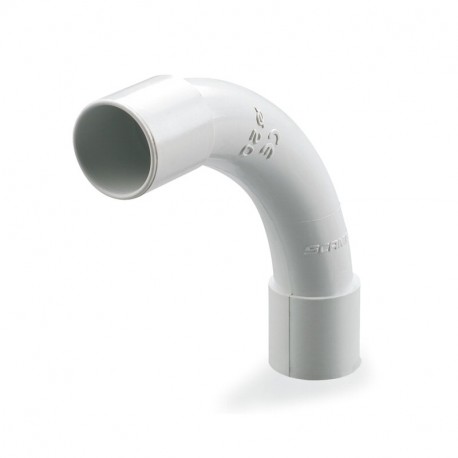 Scame 862.920/G BEND WITH TWO COUPLINGS D.20 GREY