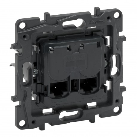 Legrand 864043 NS-BASE DOUBLE RJ45 CAT6 UTP