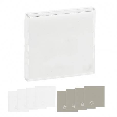 Legrand 864111 NS-KEY PORTAETIQ BLAN