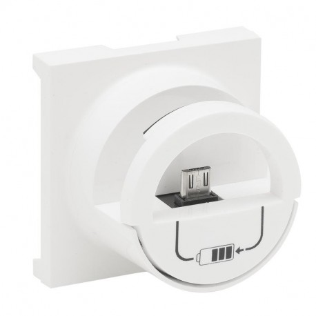 LEGRAND 864125 864125 LEGRAND NS-FRONTAL BASE MICROUSB BLAN