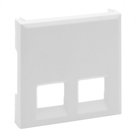 Legrand 864143 NS-FRONTAL DOUBLE BASE RJ45BLAN
