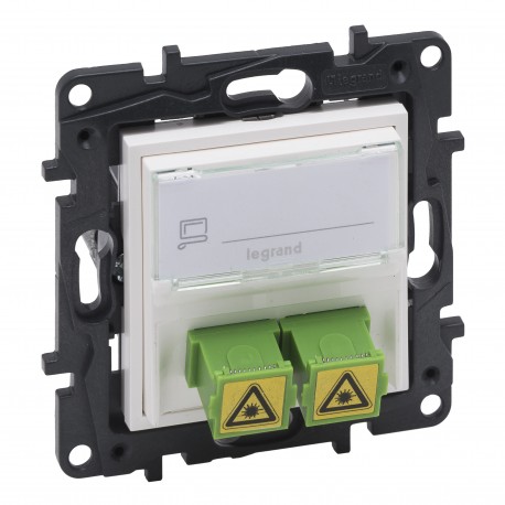 Legrand 864144 NS-FRONTAL BASE FIBRA BLAN