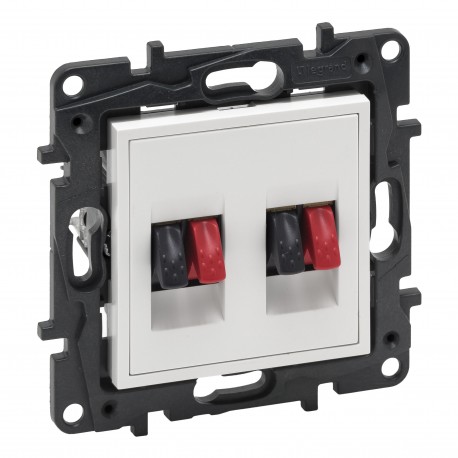 Legrand 864149 NS-BASE DOUBLE HI-FI BLAN