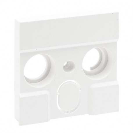 LEGRAND 864160 864160 LEGRAND NS-FRONTAL TV 2-3 AGUJ. WHITE
