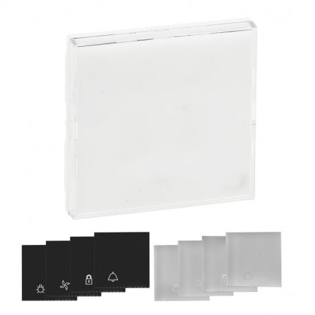 Legrand 864311 NS-KEY BYTAETIQ ALUM/NEGR