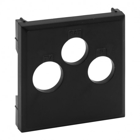 LEGRAND 864557 864557 LEGRAND NS-FRONTAL BASE TV-R-SAT NEGR