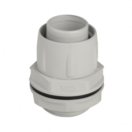Scame 864.607 SHEATH TO BOX COUPLING GREY IP65 D.20 -
