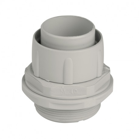 Scame 864.611 SHEATH TO BOX COUPLING GREY IP65 D.32 -