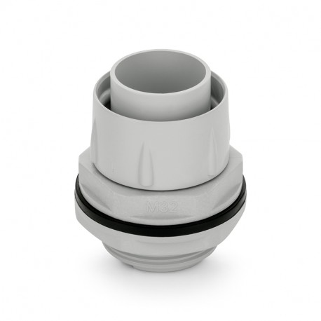 Scame 864.651 SHEATH TO BOX COUPLING GREY IP65 D.10 -