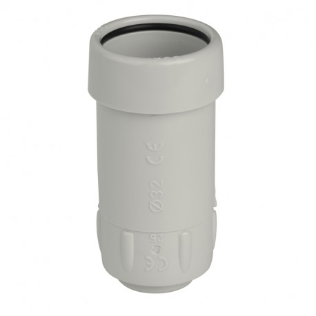 Scame 864.732 CONDUIT TO SHEAT COUPLING IP65 GREY D.32