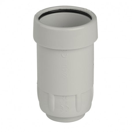 Scame 864.740 CONDUIT TO SHEAT COUPLING IP65 GREY D.40