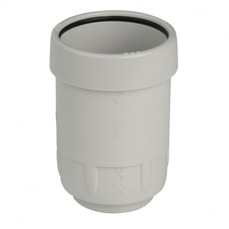 Scame 864.750 CONDUIT TO SHEAT COUPLING IP65 GREY D.50