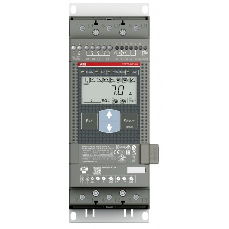 ABB 1SFA897103R7000 1SFA897103R7000 ABB Soft Starter 230V/5,5kW, 400V/11kW, 500V/15kW, 25A