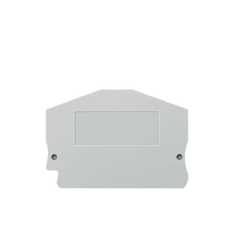 Siemens 8WH9004-1JA00 Cover for compact terminals With cross-section: 6 mm2, Width 2.2 mm, Color: gray
