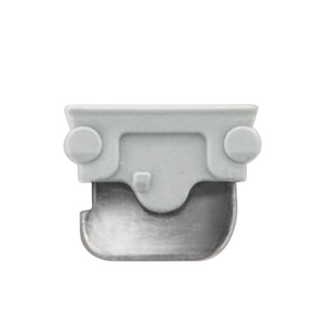 Siemens 8WH9020-8AB00 Through-type connector, insulated, Color: gray