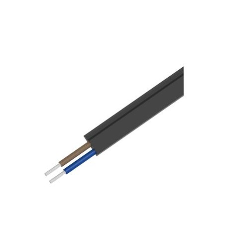 Siemens 3RX9024-0AA00 AS-i cable, shaped for external auxiliary voltage 24 V black, TPE, oil-resistant 2 x 1..