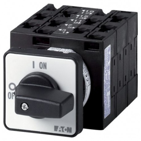 EATON - MOELLER T3-5-SOND*/E T3-5-SOND*/E 907854 Y7-907854 EATON ELECTRIC Non-standard switch, T3, 32 A, flush mounting, 5 contact unit(s)