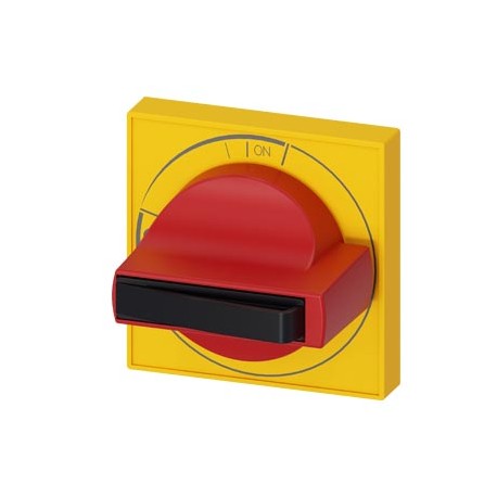 SIEMENS 3KD9115-4 3KD9115-4 SIEMENS Accessory for 3KD size 1 Door-coupling rotary operating mechanism Handle, yellow/red witho..