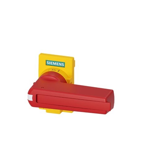 SIEMENS 3KD9201-2 3KD9201-2 SIEMENS Accessory for 3KD size 2 Direct operating mechanism, for front operating mechanism, red/ye..