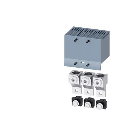 SIEMENS 3VA9223-0JC22 3VA9223-0JC22 SIEMENS circular conduc. terminal TA2.3 2 x 25…150 mm² for 2 cables 3 units accessory for: 3VA..