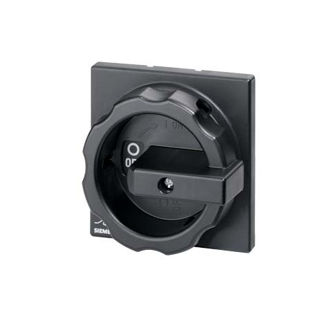 SIEMENS 3LD9224-1B 3LD9224-1B SIEMENS rotary operating mechanism, actuating lever black, for four-hole Front mounting, for 25 A..