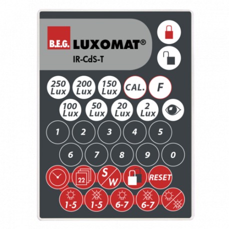 Beg-luxomat 92368 LUXOMAT LUXOMAT Remote control IR-CdS-T