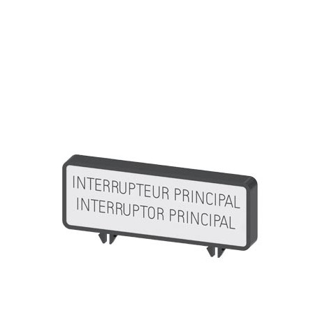 SIEMENS 3LD9346-2A 3LD9346-2A SIEMENS additional label, French/Spanish "Interrupteur General / Interruptor Principal " , access..
