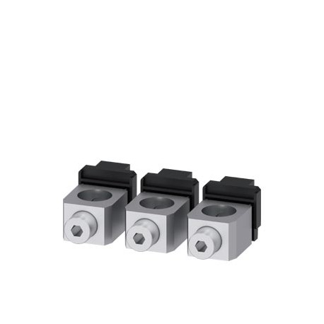 SIEMENS 3VA9383-0JB13 3VA9383-0JB13 SIEMENS circular conduc. terminal TA1.5 50…300 mm² 3 units accessory for: 3VA13/14 3VA23/24
