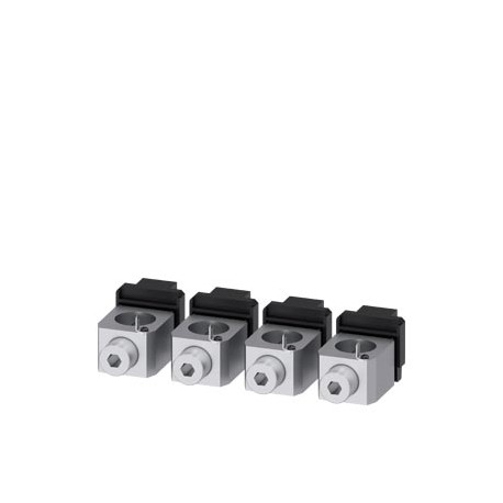 SIEMENS 3VA9384-0JB13 3VA9384-0JB13 SIEMENS circular conduc. terminal TA1.5 50…300 mm² 4 units accessory for: 3VA13/14 3VA23/24