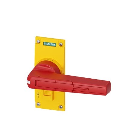 SIEMENS 3KD9401-2 3KD9401-2 SIEMENS accessory for 3KD size 4 direct operating mechanism, for front operating mechanism, red/ye..