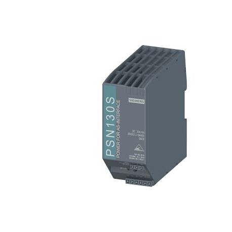 Siemens 3RX9512-0AA00 PSN130S 4 A 120 V/230 V AC IP20 Power supply unit 30 V, for AS-i without AS-i data dec..