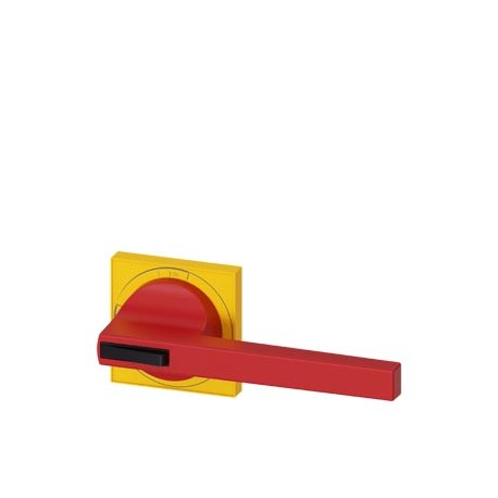 SIEMENS 3KD9515-4 3KD9515-4 SIEMENS Accessory for 3KD size 5 door-coupling rotary operating mechanism Handle, yellow/red witho..