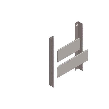 Siemens 8GK9535-5KK21 ALPHA 630 Universal, Cabinet-high mounting plate 2 mm thick for direct mounting in enc..