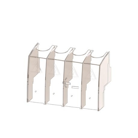 SIEMENS 3KC9604-2 3KC9604-2 SIEMENS Accessory for 3KC3, 3KC6 Terminal covers 4-pole for 40-160 A contains 2 units