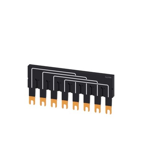 SIEMENS 3KC9618-3 3KC9618-3 SIEMENS Accessory for 3KC3, 3KC6 Connecting jumper for load-side connection 4-pole for 160 A conta..