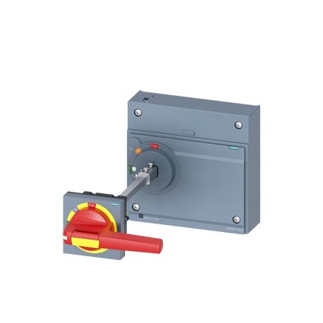SIEMENS 3VA9687-0EK11 3VA9687-0EK11 SIEMENS front mounted rotary operator standard IEC IP30/40 accessory for: 3VA15 3VA25/26