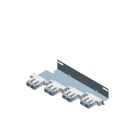 Siemens 8GK9750-0KK01 ALPHA Universal modular distribution board Busbar holder 4-pole, staged for CU 15x 10,..