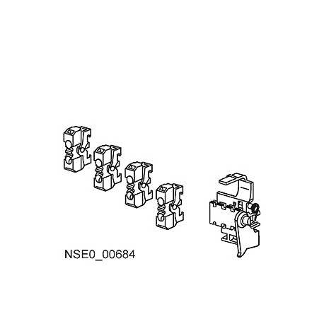 SIEMENS 3VL9800-2AC00 3VL9800-2AC00 SIEMENS accessory for VL630, VL800, VL1250, VL1600 auxiliary switch kit 4 HS (2NO+2NC) f. inst..