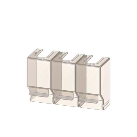 SIEMENS 3KC9804-1 3KC9804-1 SIEMENS Accessory for 3KC4, 3KC8 Terminal covers 1-pole for 250-400 A contains 3 units