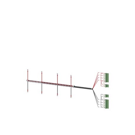 SIEMENS 3KC9830-7 3KC9830-7 SIEMENS Accessory for 3KC8 Power supply cable for connection at the bottom 4-pole for 2000-3200 A ..
