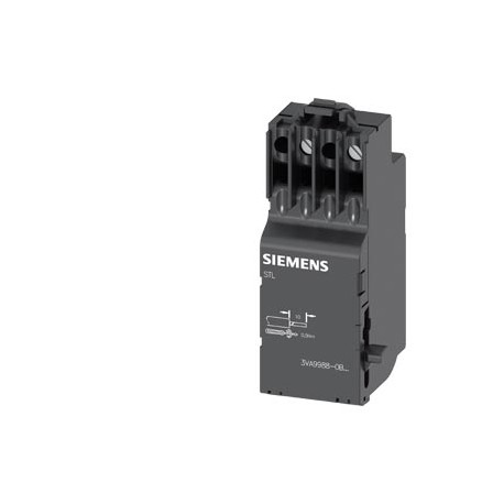 SIEMENS 3VA9988-0BF23 3VA9988-0BF23 SIEMENS time-delay device fixed delay 24 V DC accessory for: 3VA IEC undervoltage release