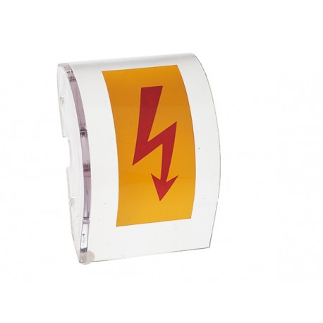 Lovato-electric 7A119U LOVATO IEC IP20 FINGER PROTECTION SHROUD FOR SUPPLY TERMINALS. FOR 2 WAFERS COMPLETE WITH SCREW..
